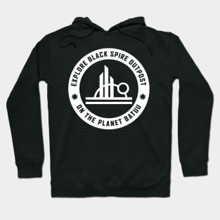 Explore Black Spire Outpost Shirt Hoodie